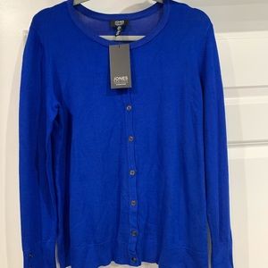Royal blue cardigan